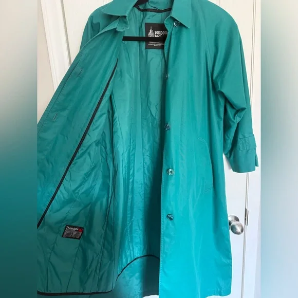 London Fog Trench Coat - Picture 4 of 10